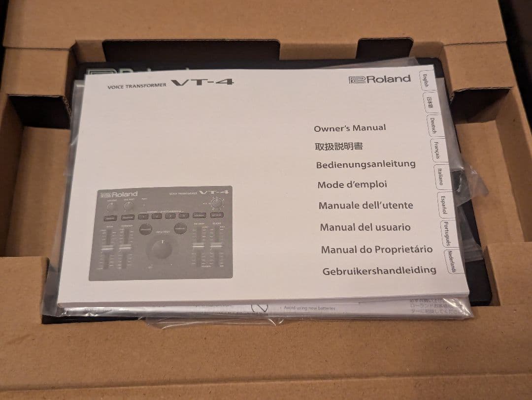 荒*保様 Roland VT-4 ボイストランスフォーマー