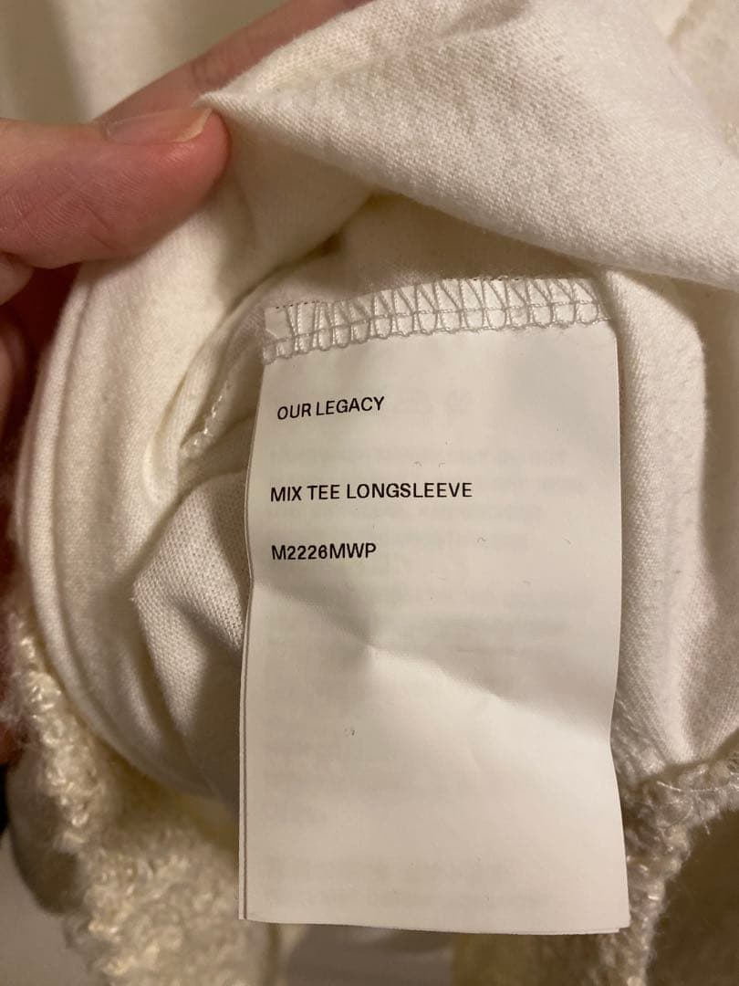 トップス OUR LEGACY 22ss MIX TEE