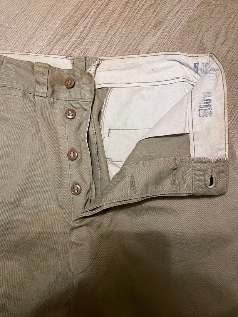 50's US ARMY チノトラウザーズ チノパン W30xL31