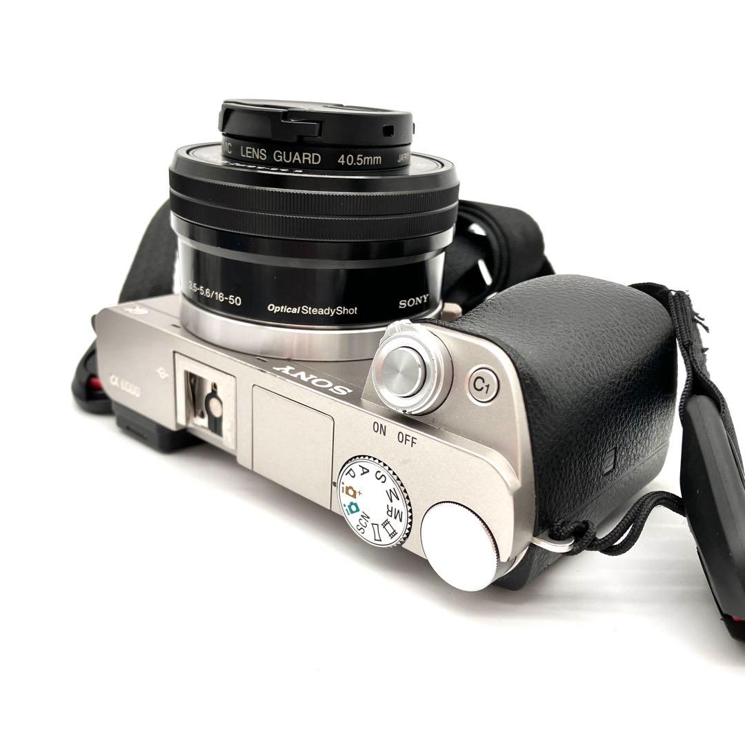 SONY a6000 ILCE-6000 シルバーボディ　16-50mmレンズ