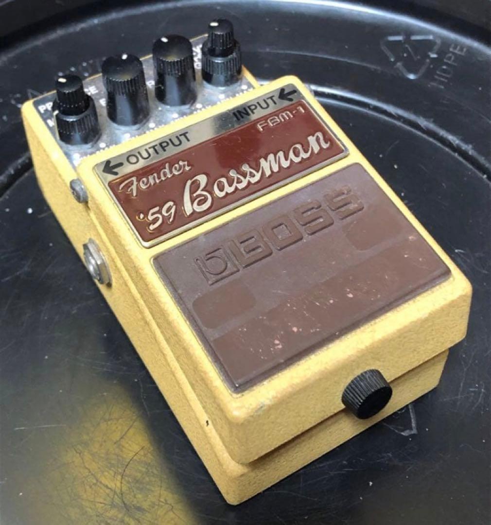 BOSS FBM-1 フェンダー'59ベースマンブライアンセッツァー好きに
