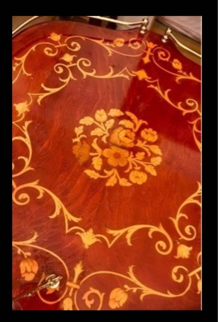 カート　グラス、ボトル置き