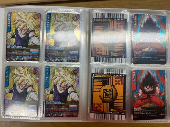 データカードダス ドラゴンボール W爆裂インパクト 100枚以上セット