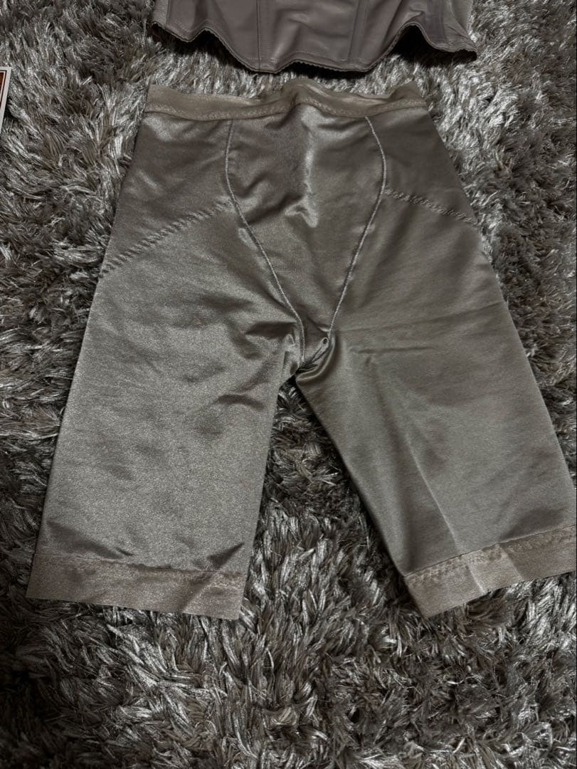 ブライダルブルームブライダルインナー G65モカグレー ビスチェロングガードル