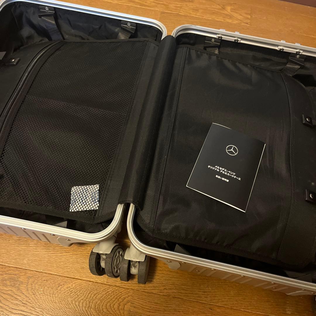 希少 非売品 メルセデスベンツオリジナルアルミスーツケース 32L 機内持込可能
