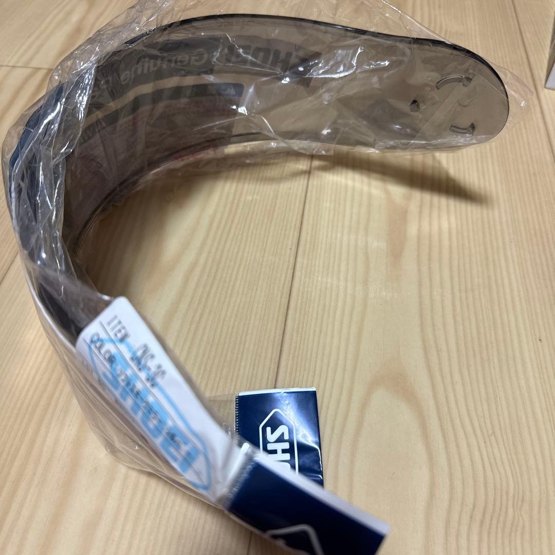 SHOEI CNS-3C シールドNEOTEC3用ソフトスモークミラー/シルバー