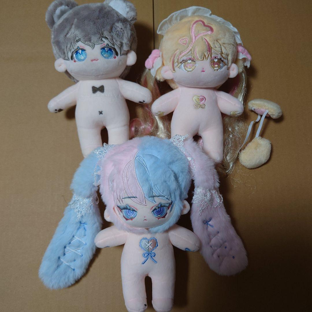 無属性 着せ替え ぬいぐるみ 20cm 中国 韓国 無属性ぬい 本体 5