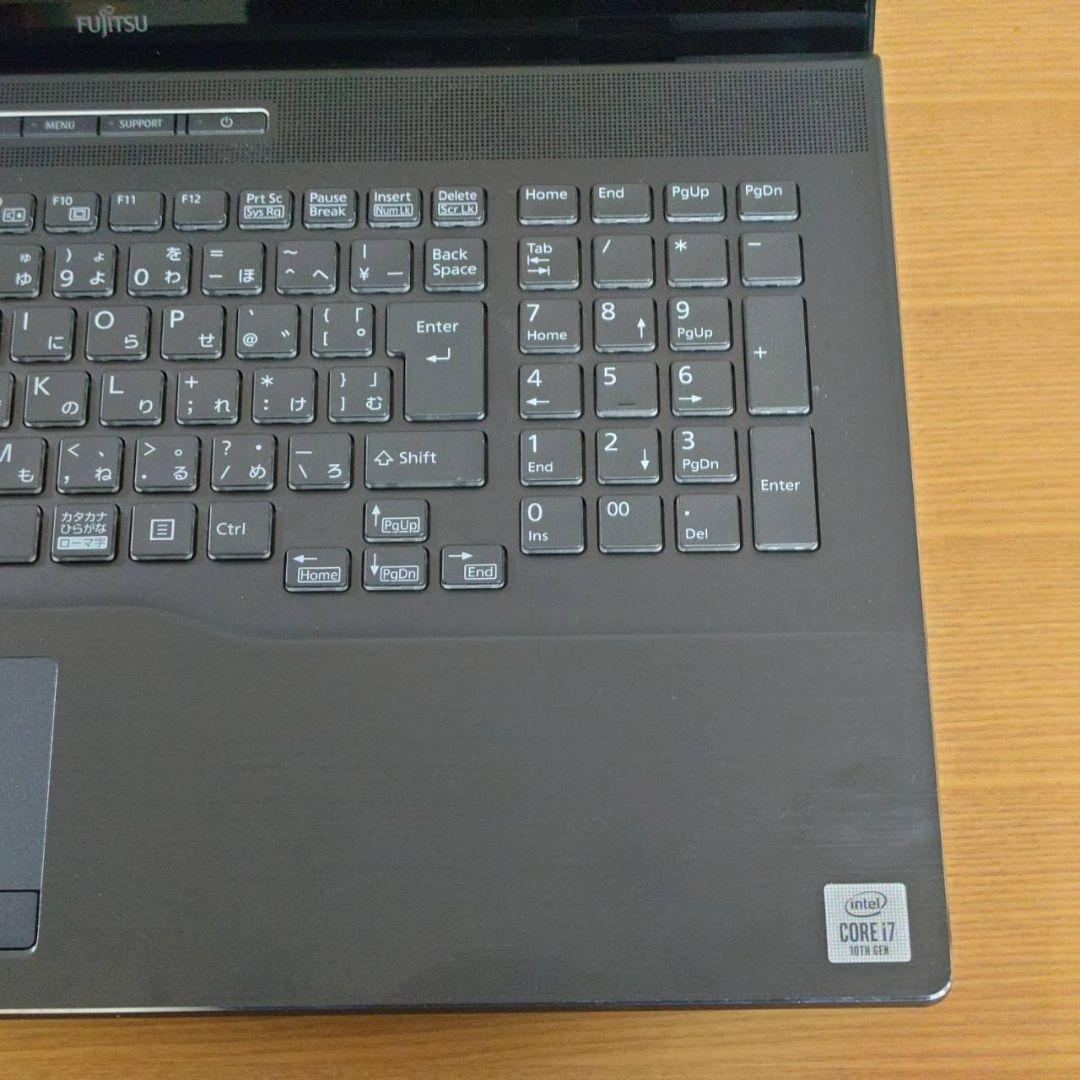 富士通　ノートPC　NH90/E2　FMVN90E2B　17.3型　ブラック