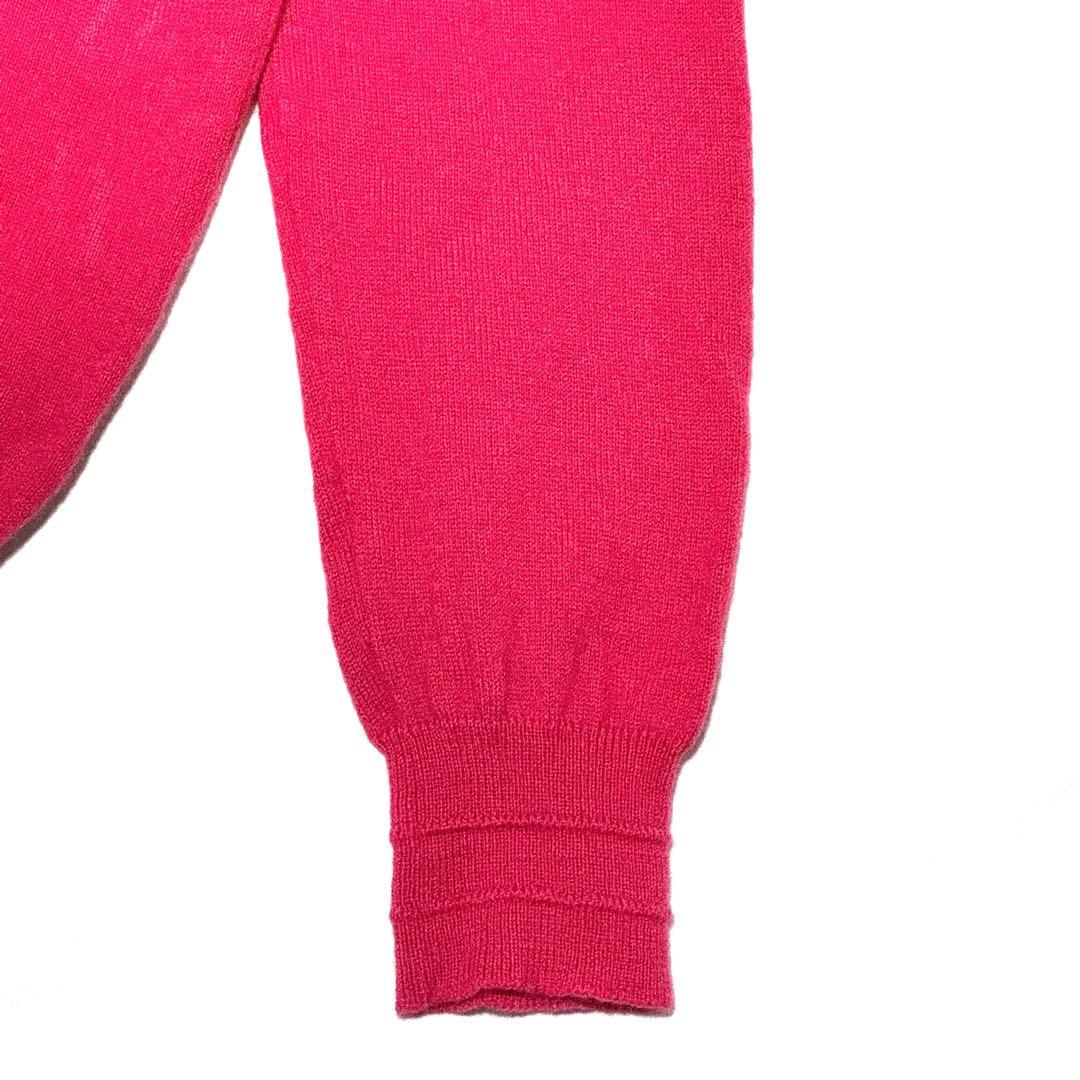 クリームさん専用パーリーゲイツ　ウールセーター　ピンク　ロゴ入り　サイズ1