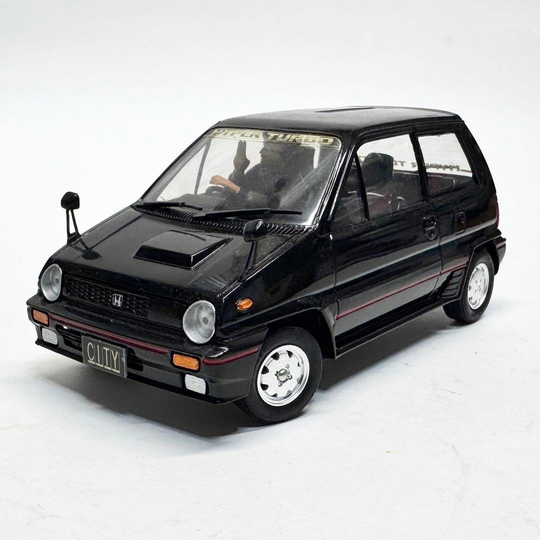 希少 タミヤ 1/24 ホンダ シティターボ 完成品