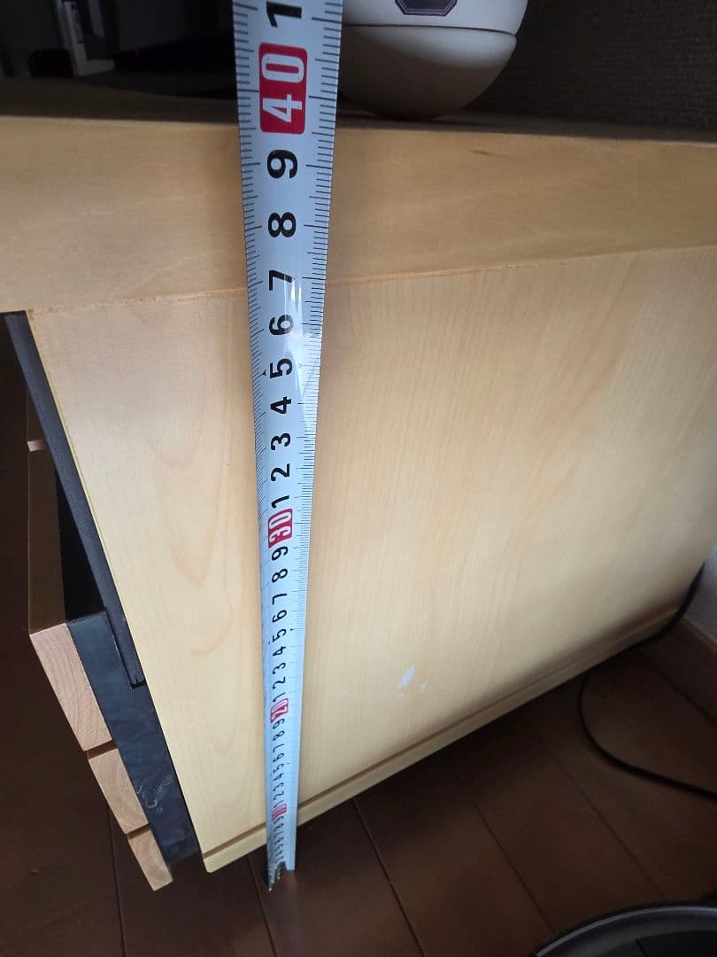 ナチュラルウッド テレビ台 ブロックデザイン