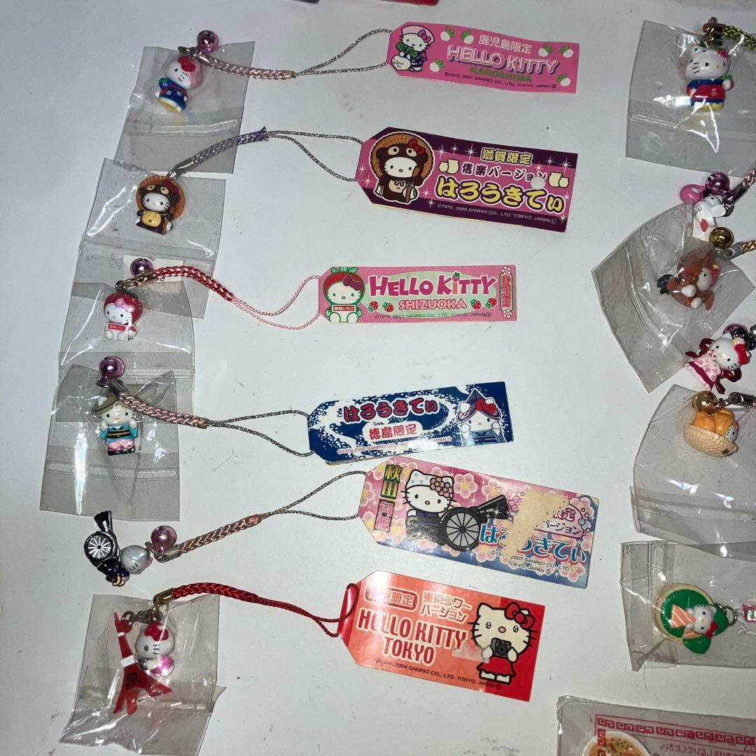 ハローキティ　根付けストラップ　ファスナーマスコット　キーホルダー　まとめ売り