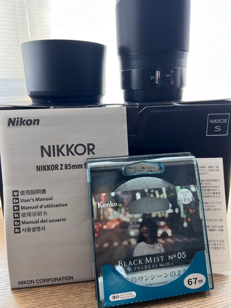 NIKKOR Z 85mm f/1.8 S レンズ