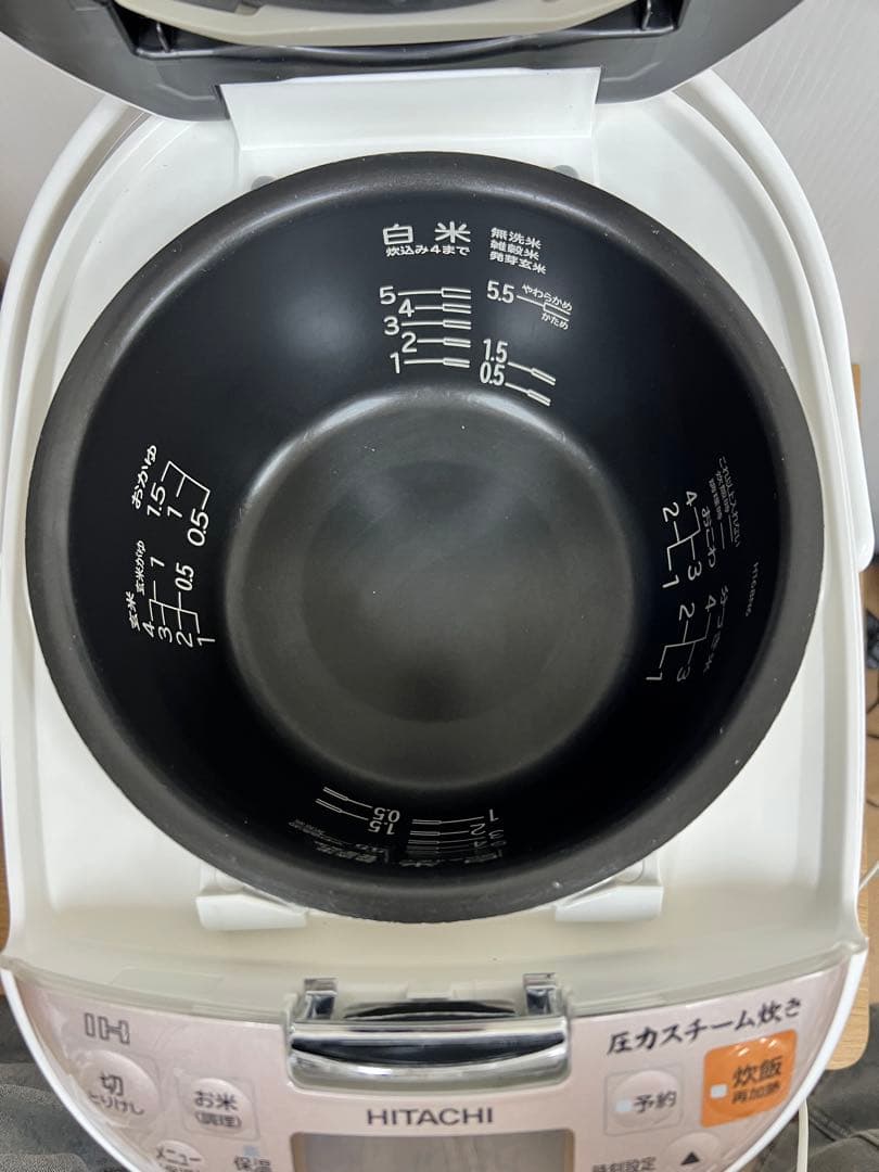 日立 圧力IH炊飯器 RZ-TS101M（2018年製）1.0L