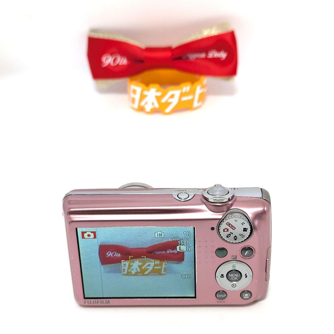 オールドコンデジ FUJIFILM FinePix F70EXRピンク デジカメ