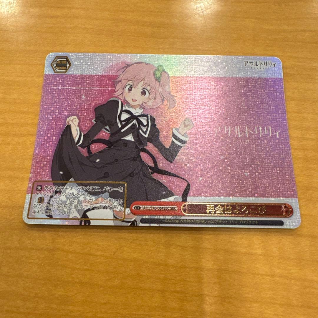 ヴァイスシュヴァルツ　再会はよろこびsec