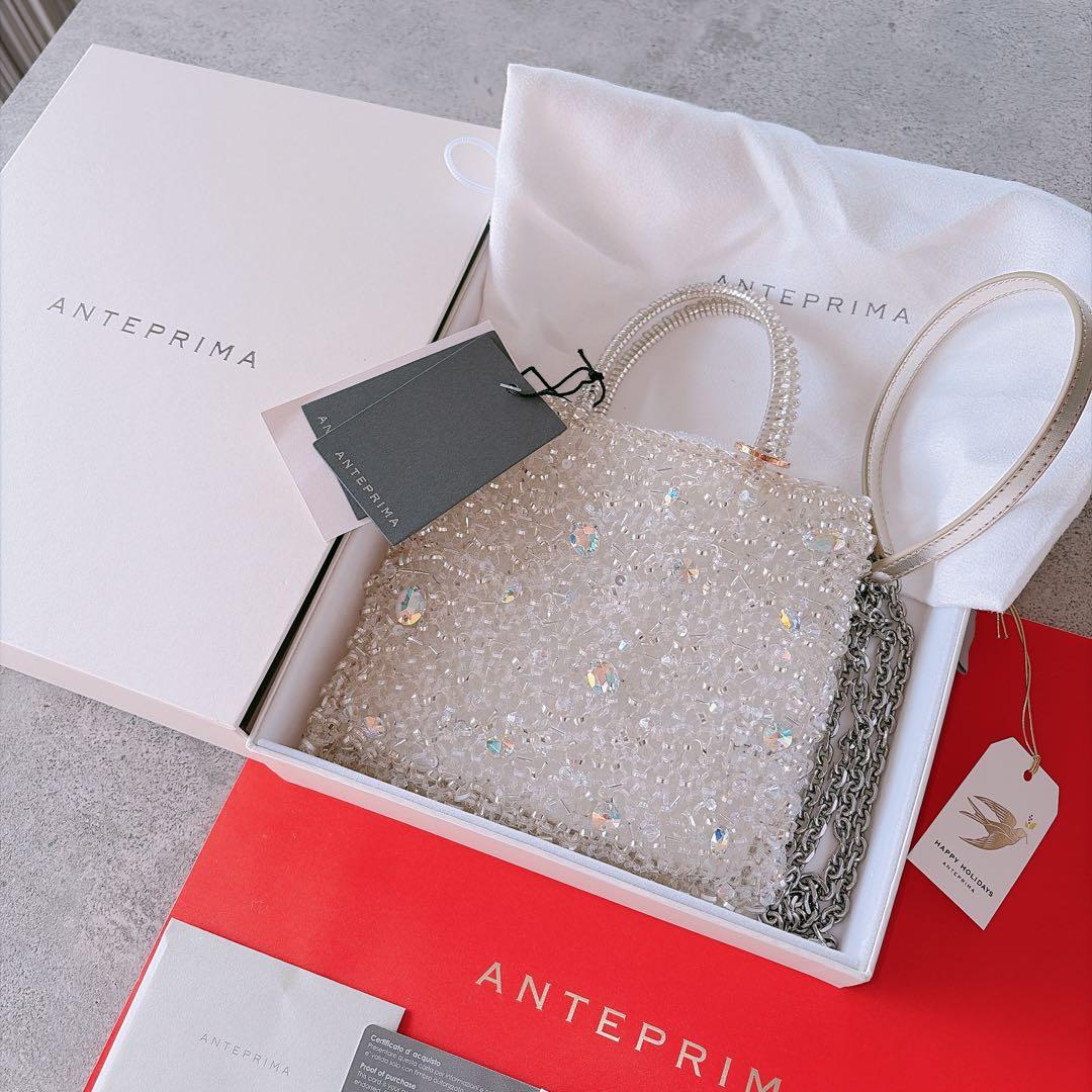 アンテプリマ999 /クリスタル スクエア スモール/ピュアシルバー