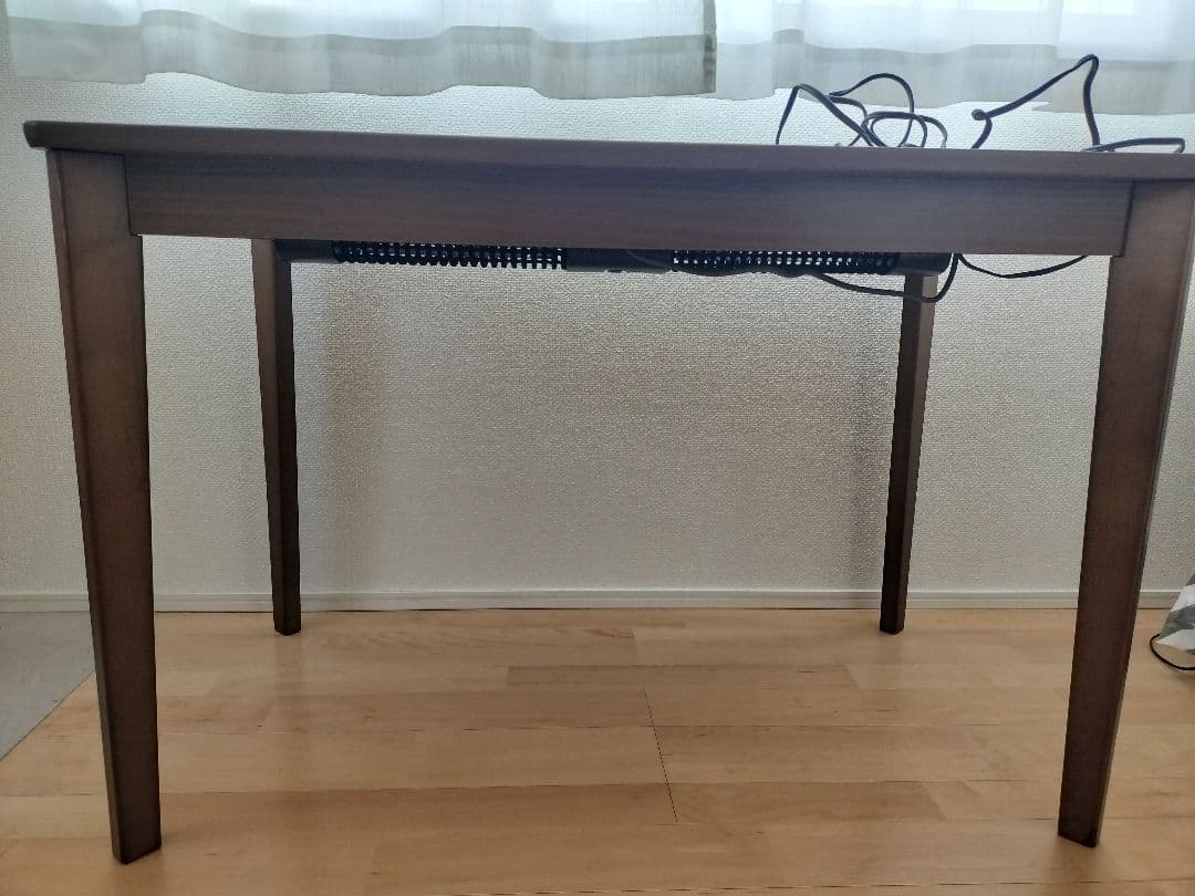 新品ヤマダセレクト YKF37A ダイニングこたつテーブル ※ヒーター付き