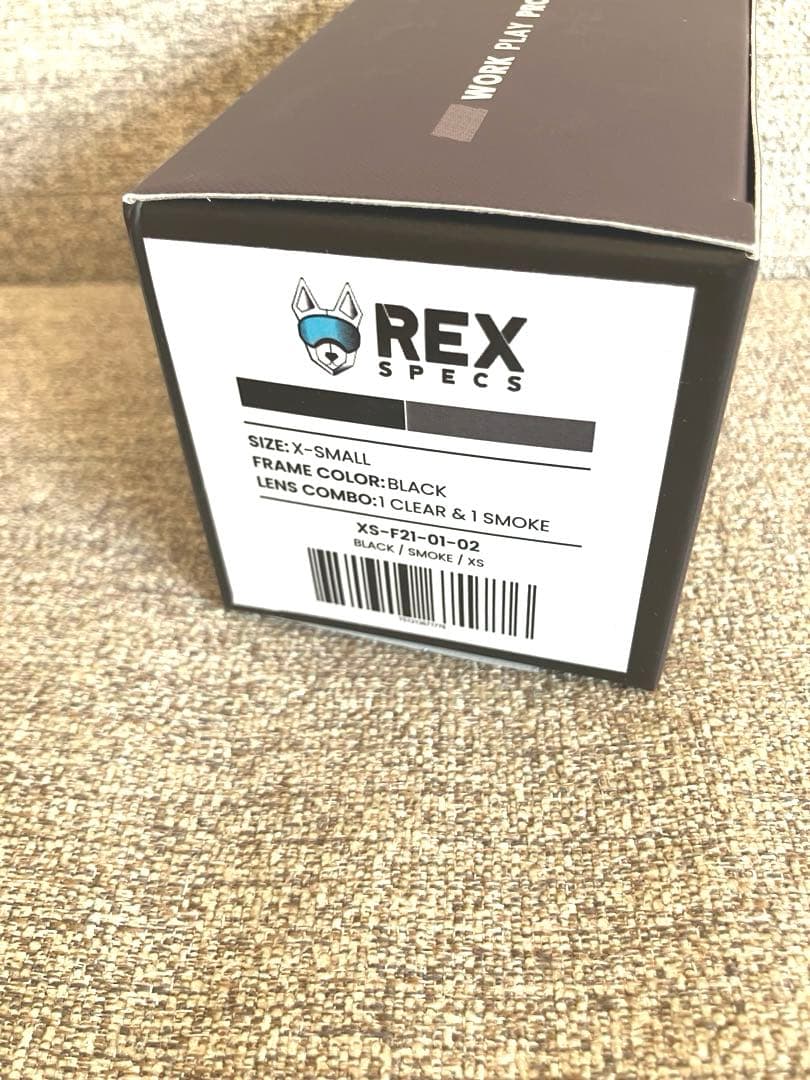 ALPHAICON アルファアイコン REXSPECS ドッグゴーグル　ブラック