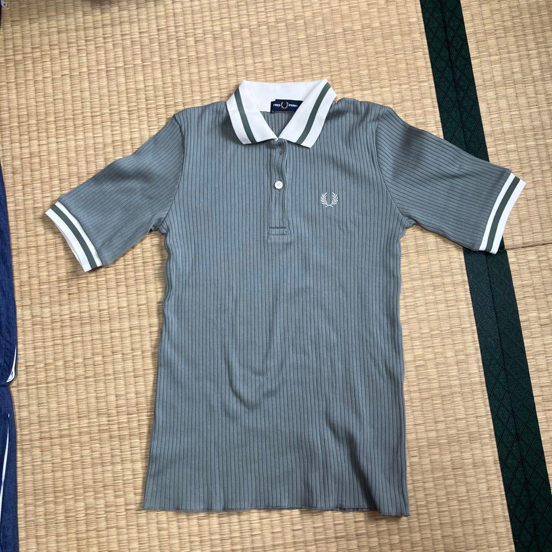 フレッドペリー　リブポロシャツ