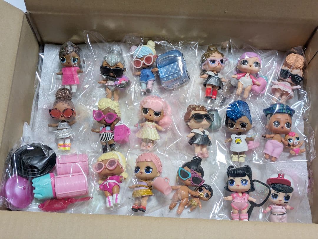 値下げ♪LOLサプライズ　メイクオーバーシリーズ　ヘアゴール大量まとめ売り