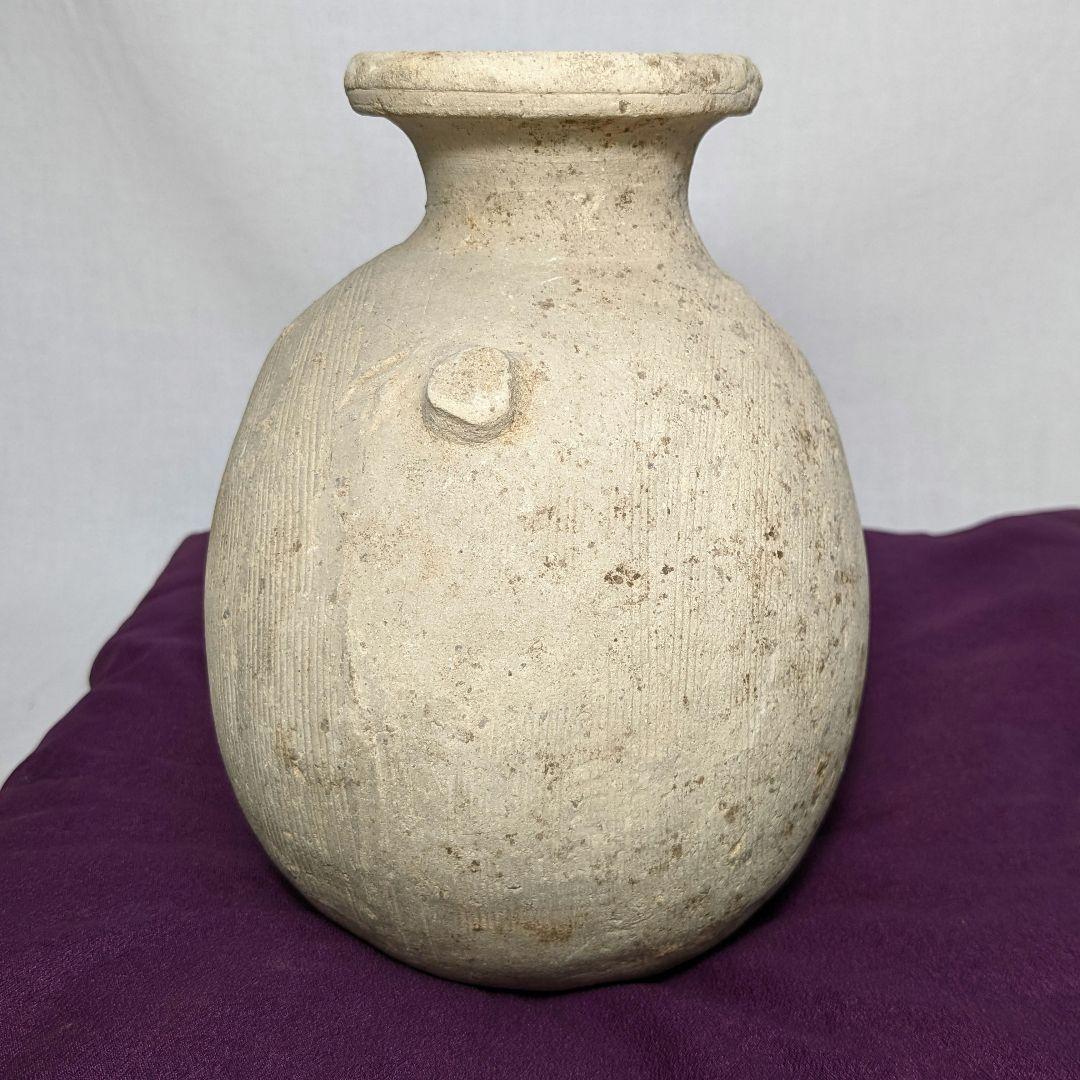 須恵器の写し 提瓶 倣古 古陶写し 模倣品 置物 インテリア コピー 飾り物