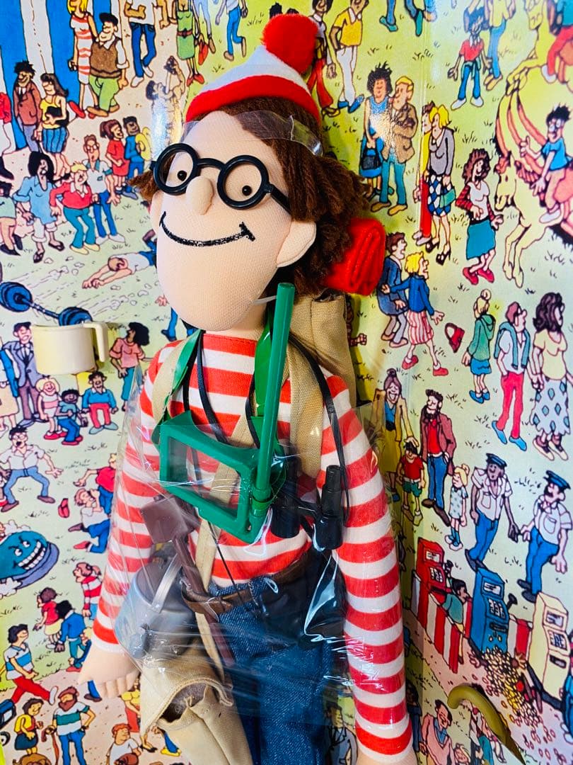 ウォーリーをさがせ！ 1991年製　50センチぬいぐるみ