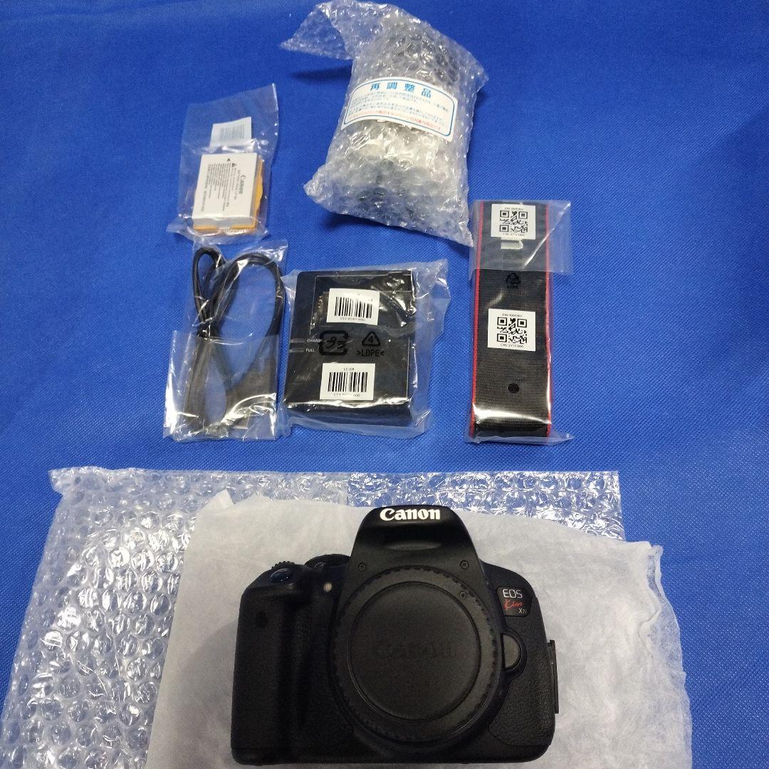 【美品】キヤノン Canon EOS Kiss X7i ダブルズームキット
