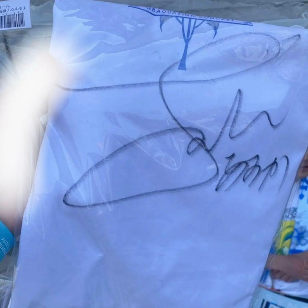 齋藤飛鳥 直筆サイン Tシャツ 齋藤飛鳥卒業コンサート 乃木坂46