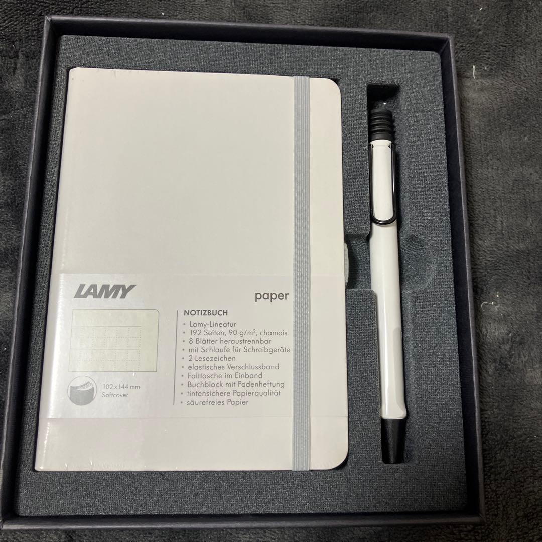 LAMY ラミー　限定品　ブラッククリップ　A6ノート　セット