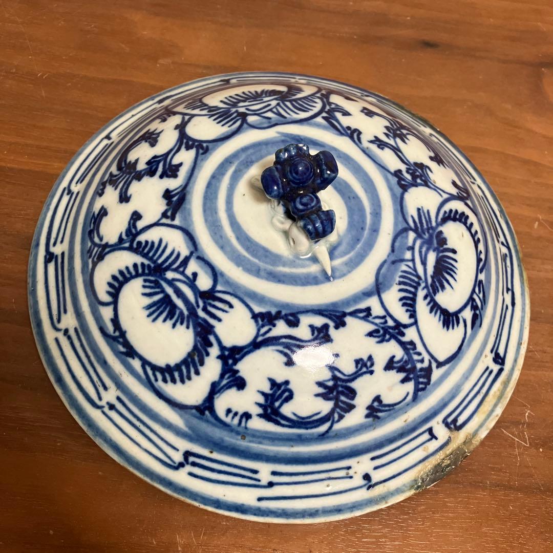 中国？ 壺 蓋 当時物 骨董 アンティーク 昭和レトロ