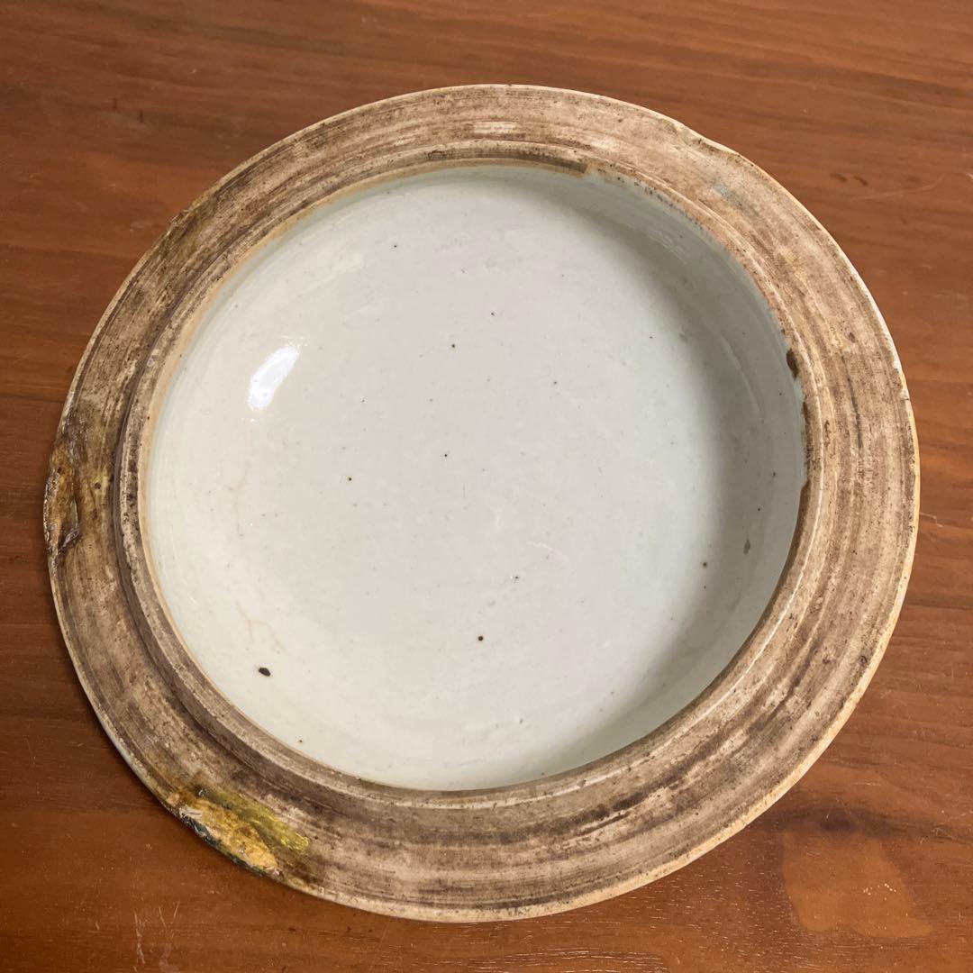 中国？ 壺 蓋 当時物 骨董 アンティーク 昭和レトロ