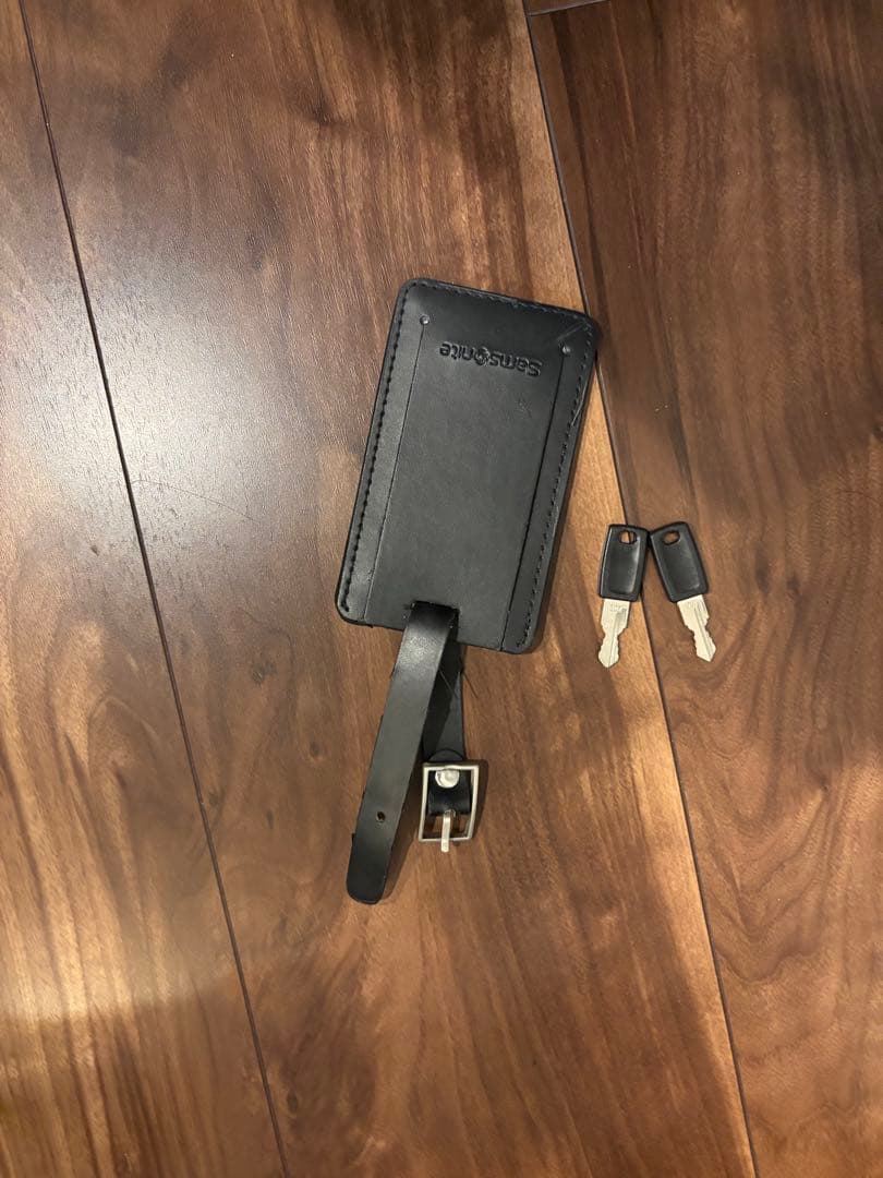 サムソナイト 大型スーツケース TSAロックあり ネームタグ、鍵つき、使用2回