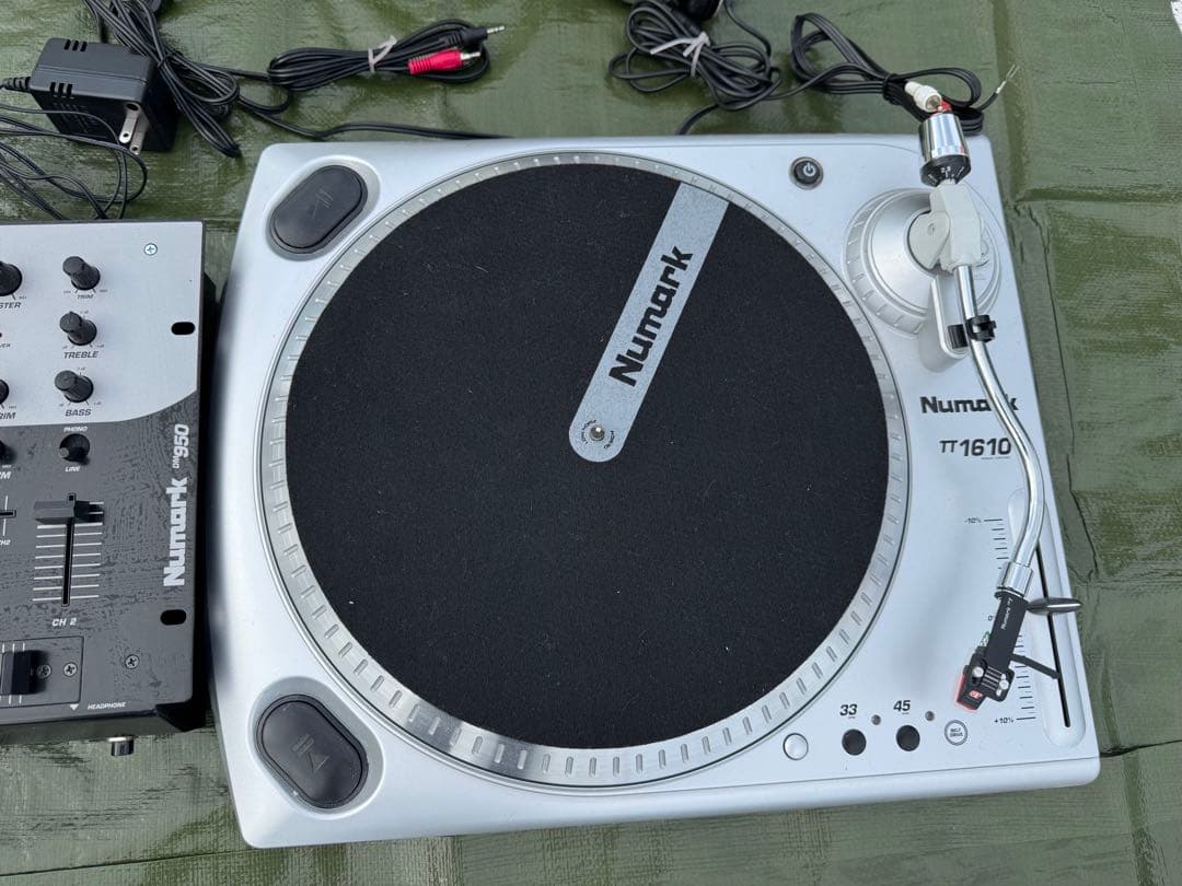 NUMARK ヌマーク　DJ BOX SET TT1610✖️2台➕ミキサーセット