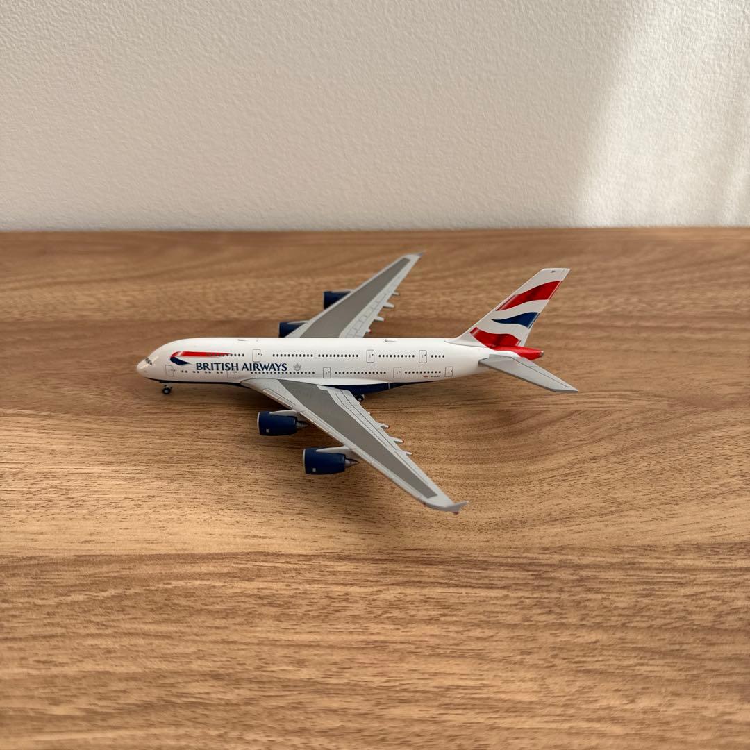 航空機・ヘリコプター Herpa wings 1/500 British Airways A380