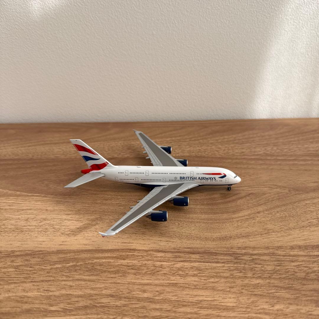 航空機・ヘリコプター Herpa wings 1/500 British Airways A380
