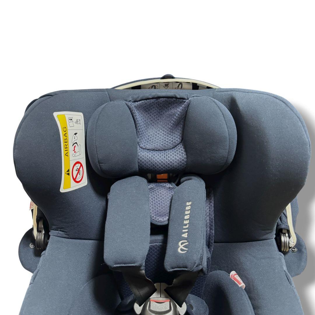 エールベベ クルット5i Oui チャイルドシート ISOFIX ネイビー