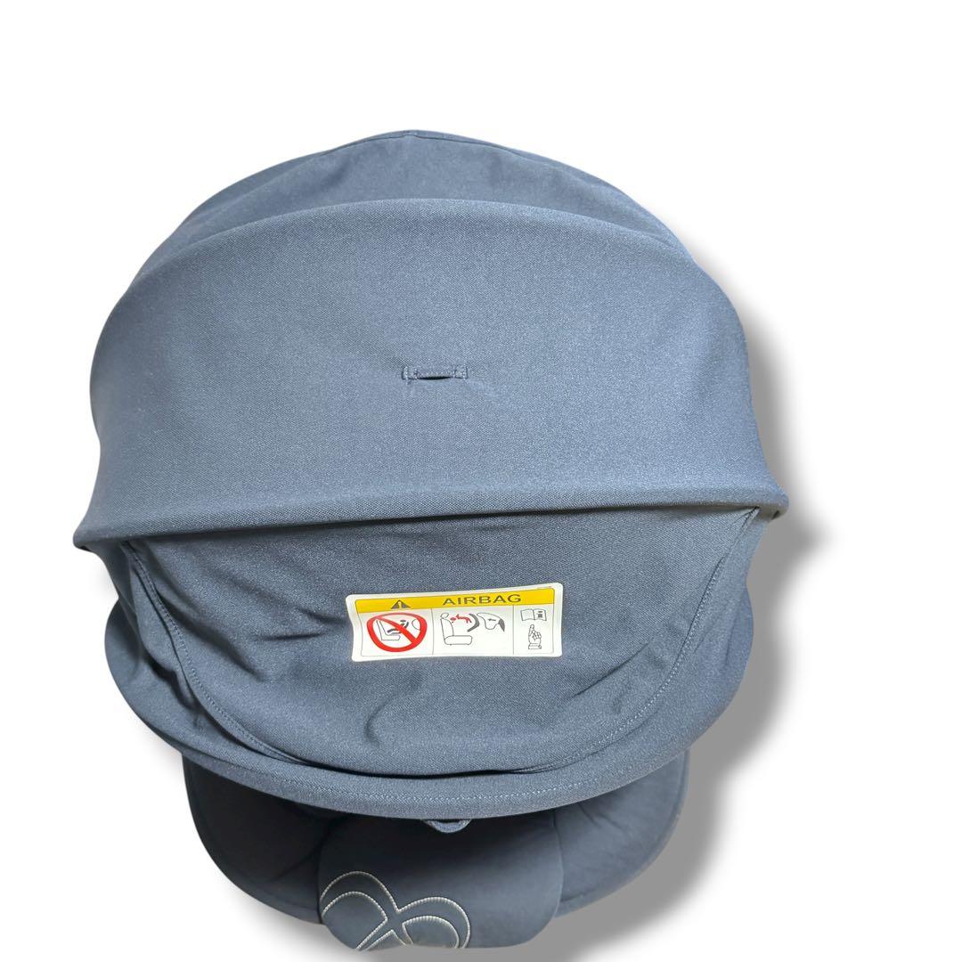 エールベベ クルット5i Oui チャイルドシート ISOFIX ネイビー