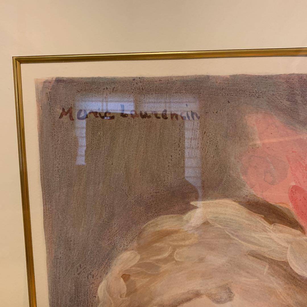 マーリー・ ローランサン　　絵画　　リトグラフ　　アンティーク　コレクション