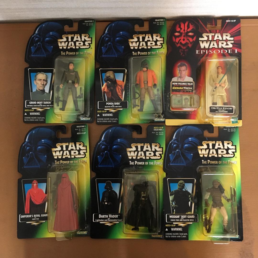 未開封 スターウォーズ グリーンカード コレクション３ ケナー ６個セット