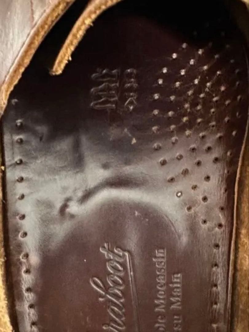 Y*A様 Paraboot 革靴　レザー　本革BARTH MARRON デッキシ