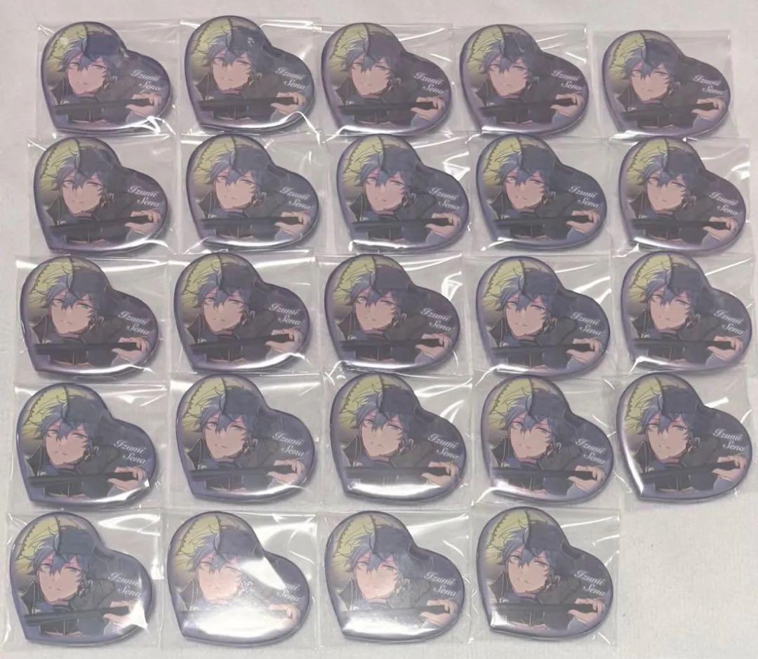 瀬名泉 缶バッジ ハート缶バッジ あんスタ