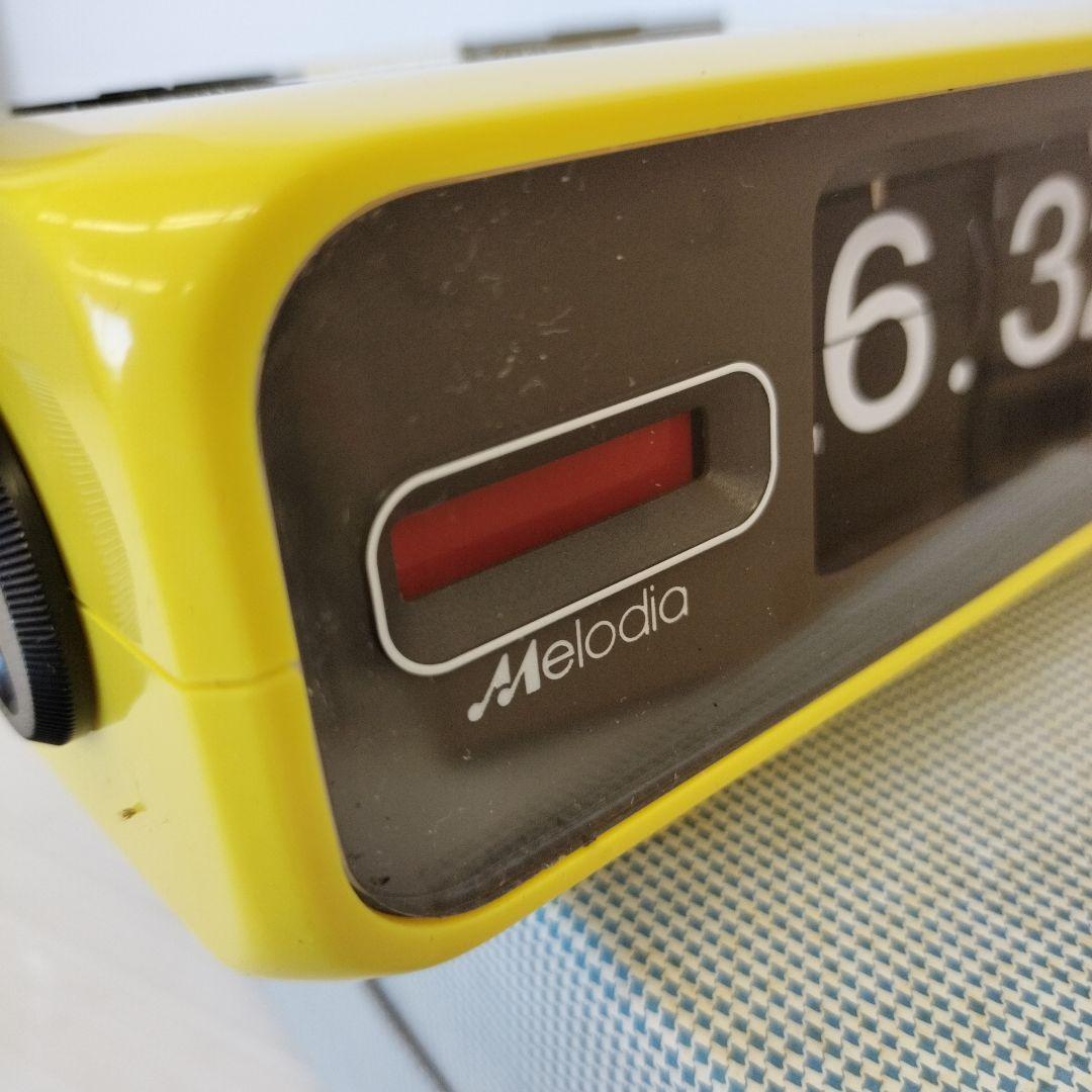 SEIKO クォーツアラーム　ダイレクトメロディア パタパタ置時計