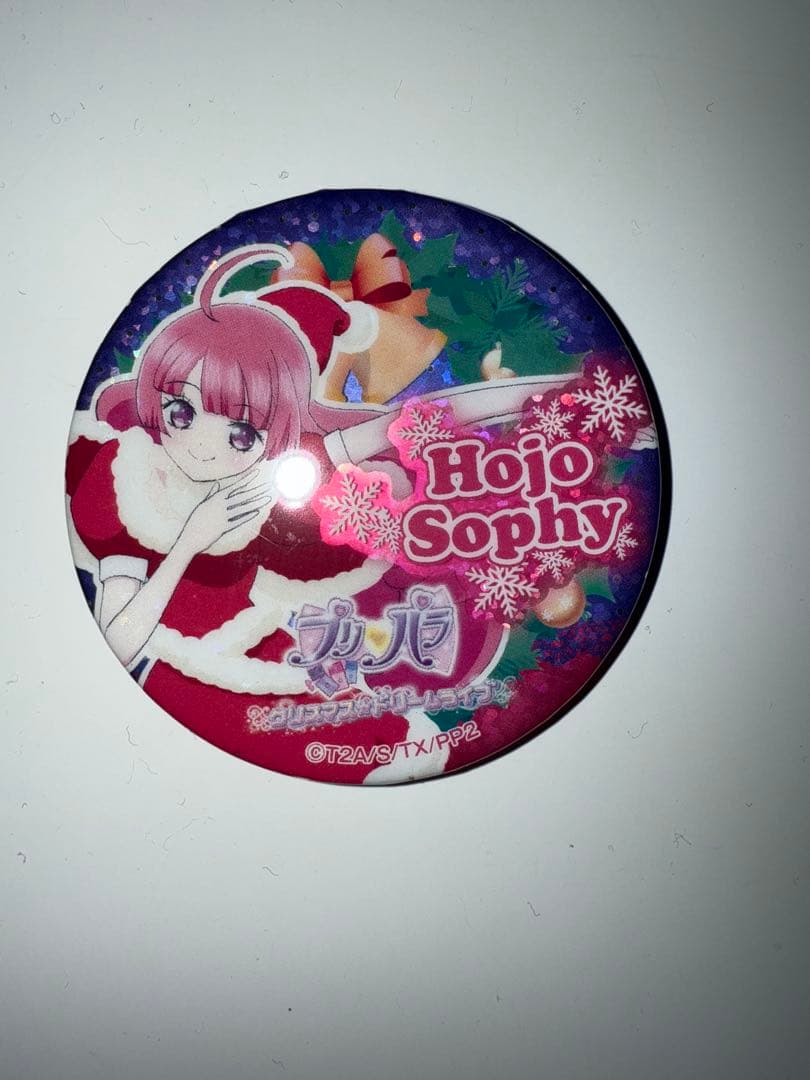 プリパラ 缶バッジ そふぃ 2015年 02 クリスマス ドリームライブ