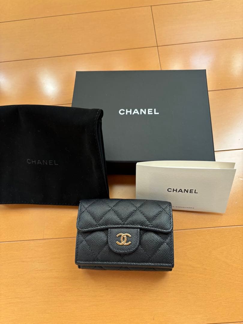 ♡美品・シャネルCHANEL財布・ミニウォレット・三つ折り財布・マトラッセ♡