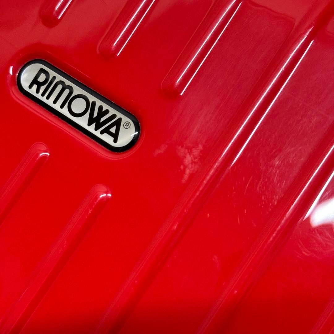 希少！リモワ　サルサエアー　キャビン　4輪　820.52 赤　機内持ち込み可