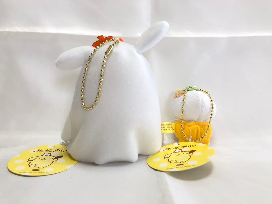 ポムポムプリン　マフィン　ハロウィン　限定　マスコット　キーホルダー　ぬいぐるみ