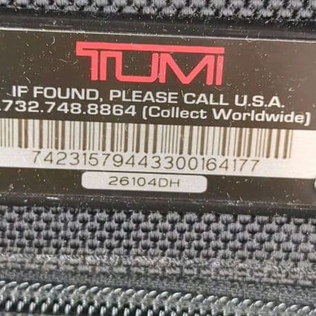 【美品】TUMI☆機内持ち込み可　伸縮ハンドル　キャリーバッグ