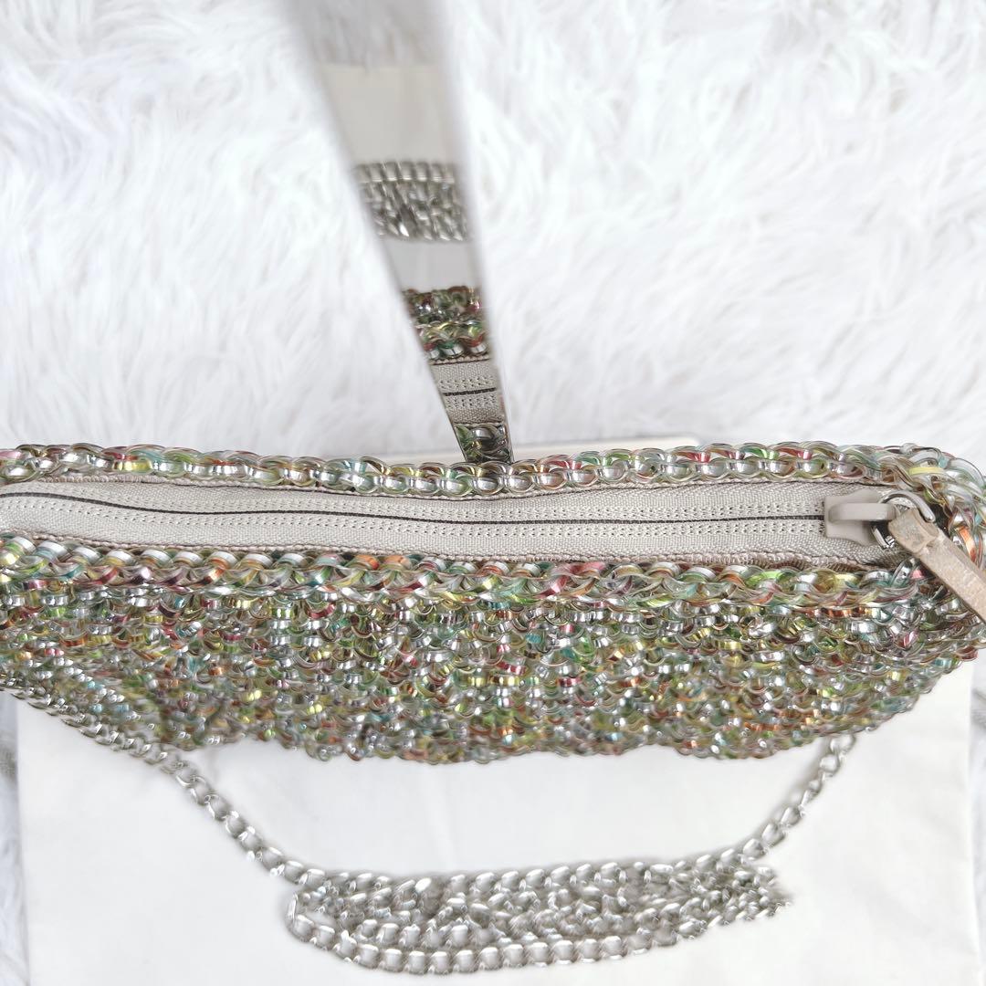 アンテプリマ ショルダーバッグ クラッチバッグ チェーン 2WAY マルチカラー