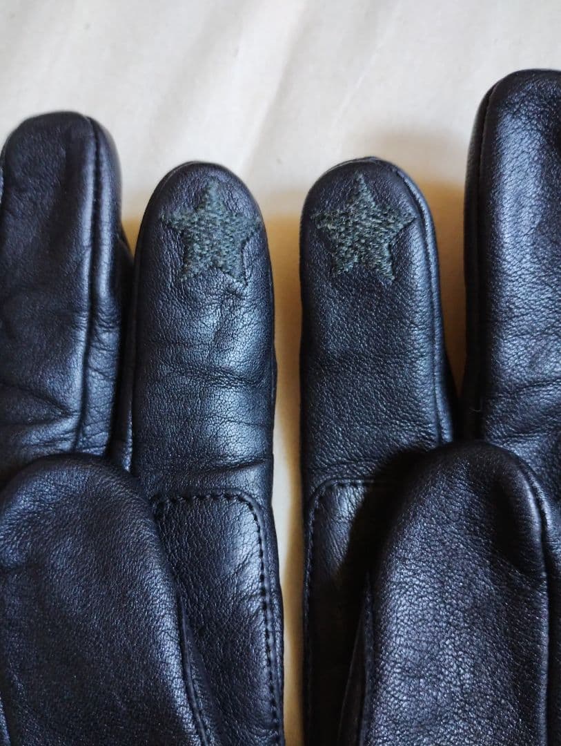 Schott ZIP LEATHER GLOVE M 美品